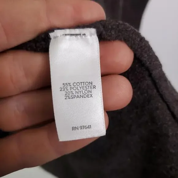 J Jill Sweater Womens Small OPen Cardigan Brown Pockets Chunky Knit Soft Comfy - Picture 7 of 9